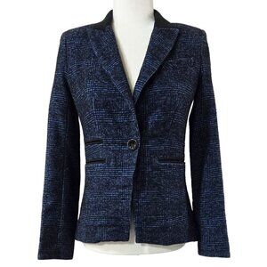 Veronica Beard Navy and Black Textured Blazer. New without tags.